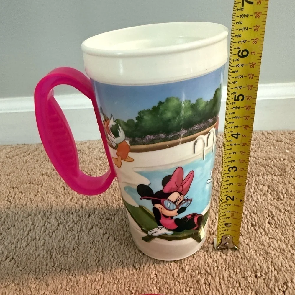 Walt Disney World | Pink, White, Blue Collectible Mug Vintage WDW